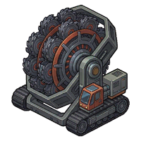 Tilted Grinder